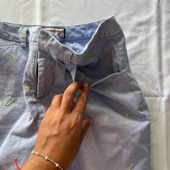 Caribbean Joe womens Light blue skirt, Size 4P - Picture 10 of 13